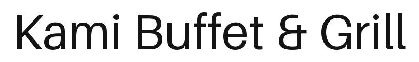 Kami Buffet & Grill